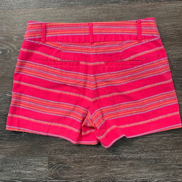 LOFT colorful pink and orange shorts Sz 2 - Picture 2 of 2